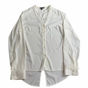 Express Women's White Blouse Size XS